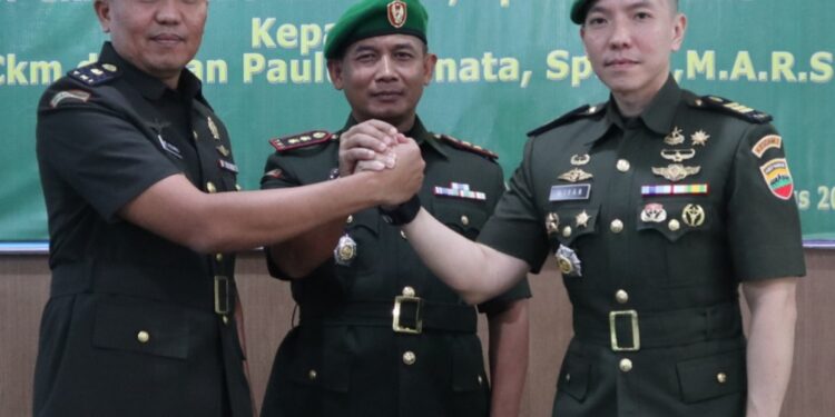 Kapten Ckm dr Ivan Paulus Gunata Resmi Jabat Kepala RST Pematangsiantar