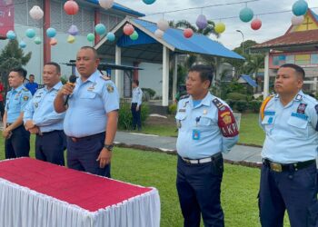 SDM Profesional Dan Proporsional Lapas Binjai Peringati Hari Pramuka Ke – 62