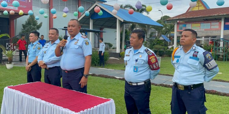 SDM Profesional Dan Proporsional Lapas Binjai Peringati Hari Pramuka Ke – 62