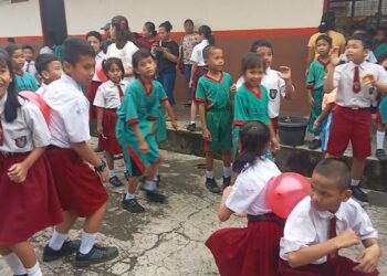 Sambut HUT RI Ke-78, SD Nasrani 2 Gelar Berbagai Perlombaan