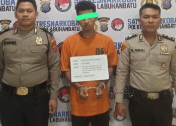 Nekat Ngedar Dekat Posko KBN, Tole Diamankan Bersama Barang Bukti 98,33 Gram Sabu