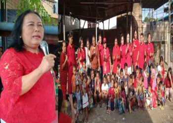 Meriahkan HUT RI Ke-78, Warga Jalan Ambai Gelar Serangkai Perlombaan