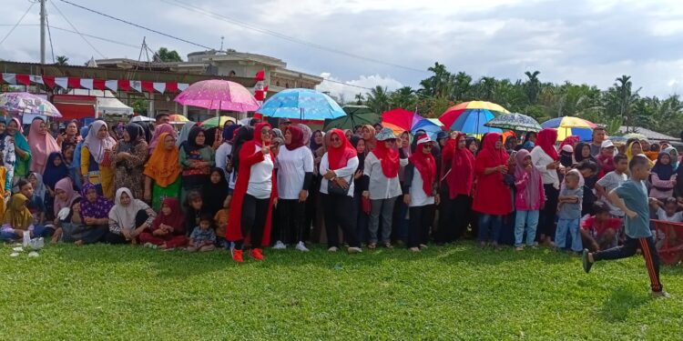 Meriahkan HUT RI Ke-78, Pemdes Marjanji Adakan Berbagai Macam Perlombaan Antar Dusun 