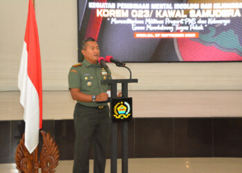 Korem 023/KS Terima Penyuluhan Mental Ideologi, Kejuangan dari Bintal Dam I/BB