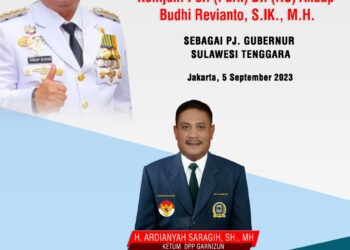 DPW Garnizun Sultra Mengucapkan Selamat Datang di Bumi Anoa