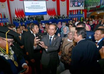 Pidato Dies Natalis Ke-60 IPB, Presiden Dorong Inovasi Besar Hadapi Tantangan Krisis Global