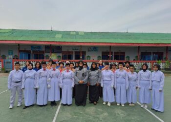 Rutan Perempuan Medan Laksanakan Upacara Kesadaran Berbangsa Bernegara