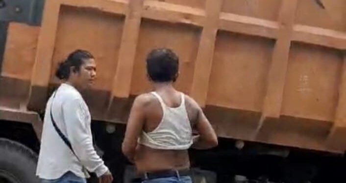 Viral, Aksi Premanisme Mengganas Di Tanjung Morawa, Pelaku Main Ancam Bakar Truk