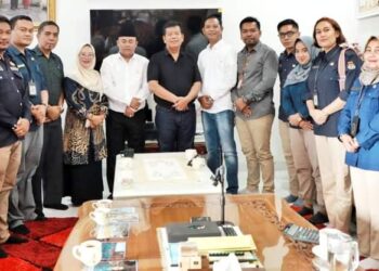 Terima Audiensi Komisioner KPU, Bupati Simalungun: Penyelengara Agar Menjaga Netralitas