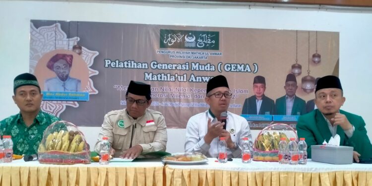 Ketum GEMA Mathla’ul Anwar Milenial dan GEN Z Harus Berperan Aktif Ciptakan Kondusifitas Jelang Pemilu 2024