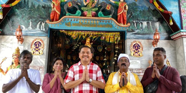 Rayakan Deepavali bersama Umat Hindu, Parlindungan Purba Apresiasi Pasar Murah yang Digelar Walikota Medan