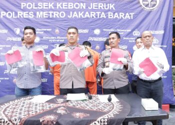 20 Kali Beraksi, Satu Keluarga Diringkus Polsek Kebun Jeruk 