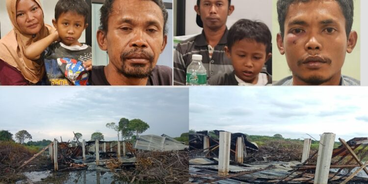 Diduga Libatkan Aparat, Sekelompok OTK Lakukan Penembakan, Aniaya dan Bakar Pondok Warga “Bencah Seratus”