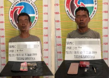 Razia Narkoba Guncang Desa Paran Julu, Tersangka Terbangun dari Tidurnya