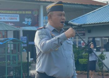 Kalapas Binjai Berikan Penguatan Tugas dan Fungsi Pada Apel Pagi Rutin