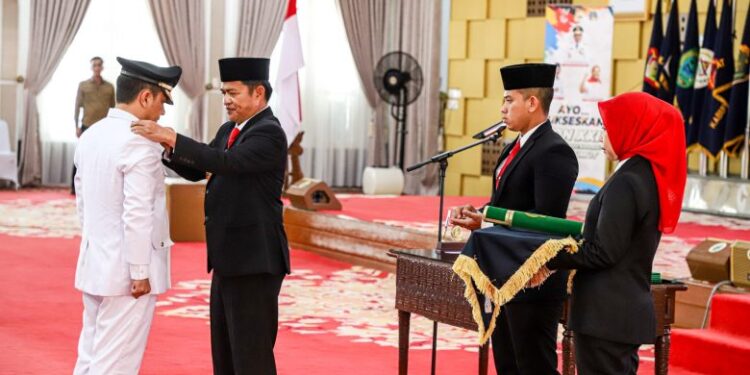 Pj Gubernur Sumut Lantik Pj Bupati Paluta