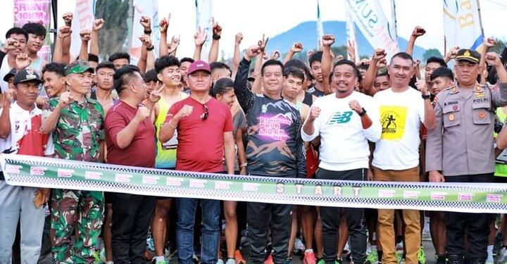 Tingkatkan Kunjungan Wisata di Haranggaol, Pemkab Simalungun Gelar Event Haranggaol Fun Run 2023