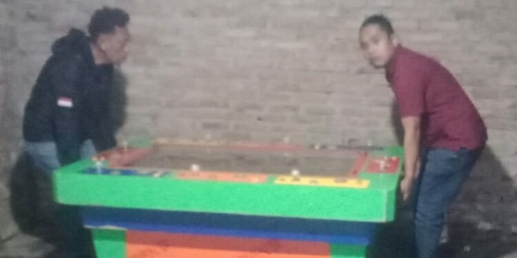 Tindaklanjuti Keluhan Masyarakat, Unit Reskrim Polsek Percut Seituan Sita Mesin Judi Tembak Ikan