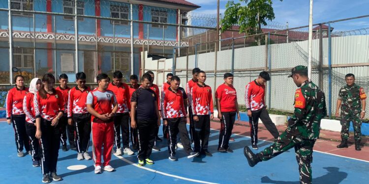Jajaran Lapas Narkotika Pematang Siantar Adakan Giat Pembinaan Fisik, Mental dan Kedisiplinan Petugas