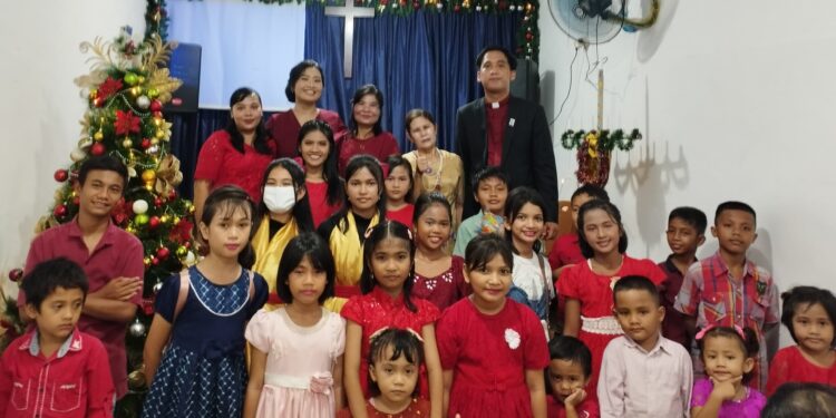Perayaan Natal dan KKR Perdana GPdI Air Kehidupan Medan Penuh Dengan Khidmat
