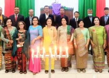 Perayaan Natal Punguan Raja Parumbal Hutahaean Anak Dohot Boru Kota Medan dan Sekitarnya Penuh Dengan Khidmat