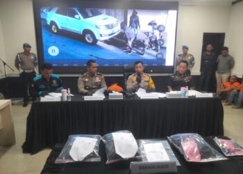 Polsek Medan Tuntungan Gulung Komplotan Pencurian Kaca Spion Mobil Mewah dan Curanmor