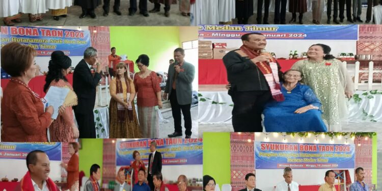 Syukuran Bona Taon Punguan Pakpahan Hutanamora Medan Timur Berlangsung Sukses