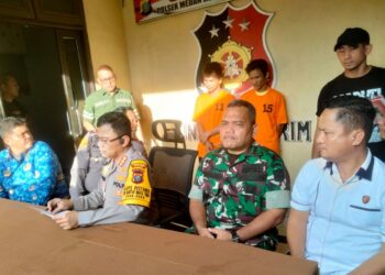 Polsek Medan Helvetia Sergap 2 Orang Komplotan Curanmor