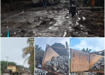 Kades Danau Lancang Beri Penjelasan Tentang Kekayaan dan Jalan Rusak di Desanya 