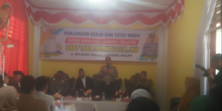 Kapolres Tapsel Deklarasi Ajak Jihad Perang Lawan Narkoba