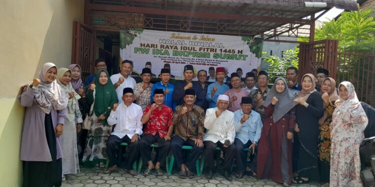 PW IKA BKPRMI SUMUT Laksanakan Acara Halal Bihalal Hari Raya Idul Fitri 1445 H