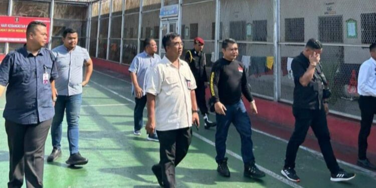 Kunjungan Kepala Kanwil Kemenkumham Sumut ke Lapas Kelas IIA Pancur Batu: Pastikan Keamanan dan Ketertiban