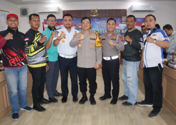 Kapolrestabes Medan Ikuti Penandatanganan Draff SK FLLAJ Melalui Zoom Meeting Dan Akan Mengaktifkan Kawasan Tertib Berlalu Lintas