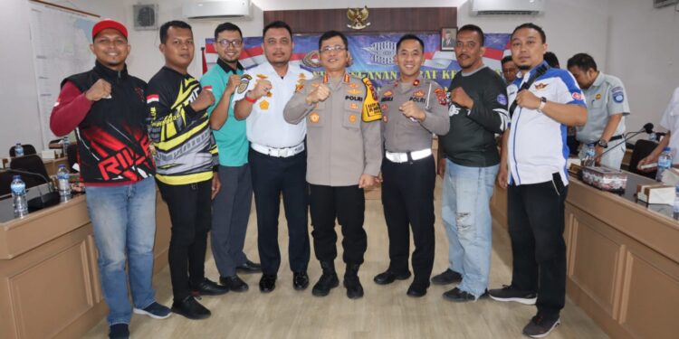 Kapolrestabes Medan Ikuti Penandatanganan Draff SK FLLAJ Melalui Zoom Meeting Dan Akan Mengaktifkan Kawasan Tertib Berlalu Lintas