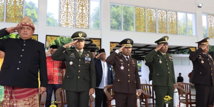 Kalapas Theo Adrianus Hadiri Upacara Bendera Peringatan Hari Lahir Pancasila di Binjai