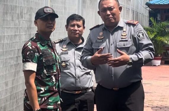 Perkuat Sinergitas, Kalapas Binjai Terima Kunjungan Danyon Arhanud 11/WBY