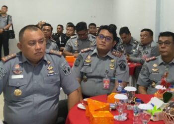 Kalapas Binjai Hadiri Penguatan Oleh Dirpamintel Brigjen Pol Teguh Yuswardhie