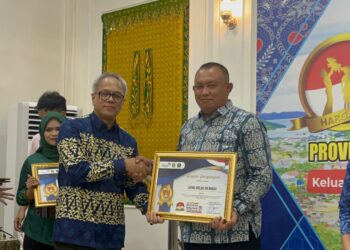 Kalapas Binjai Terima Penghargaan Sebagai Mitra Program Bapak Asuh Anak Stunting