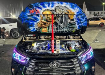 Mobil Innova Afrizal Fadli Nasution Berhasil Menjuarai Event Pro 7 Diesel War Meet Untuk Kategori Modifikasi Full Interior