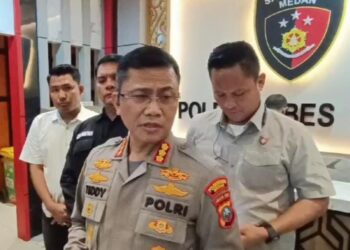 Polrestabes Medan Ringkus Pelaku Pelemparan Bom Molotov Rumah Wartawan