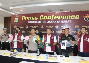 Joint Investigation Polres Jakbar dan Polres Pelabuhan Tanjung Priok Amankan Sabu Kualitas Bagus Seberat 11,3 Kg