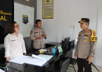 Kapolrestabes Medan Sidak ke Polsek Medan Sunggal, Lakukan Pengawasan Terhadap Personil