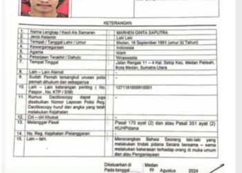 Penganiayaan Warga, Polrestabes Medan Tetapkan 3 Orang DPO