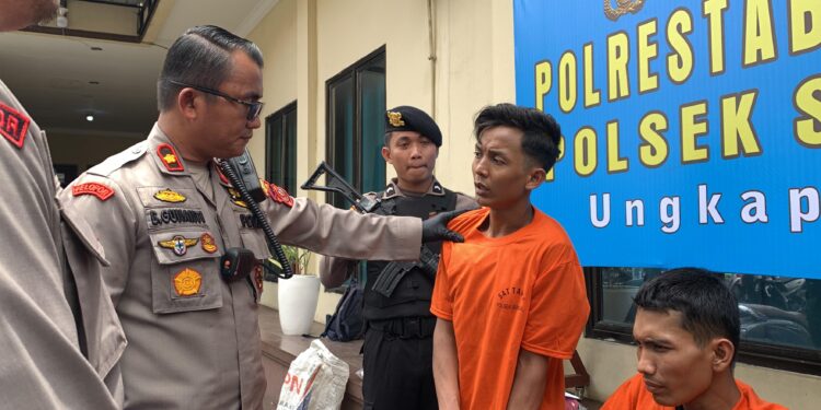 Doorrr!!!…Dua Pelaku Curanmor di Kos Medan Selayang Dihadiahi Timah Panas