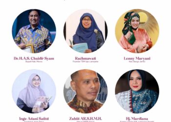 Para Tokoh Berbagi Inspiratif Memajukan Literasi Indonesia, BAK Bukukan Kisahnya
