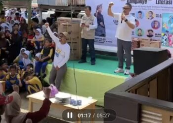 1.570 Orang Merayakan Literasi Sulbar, BAK : “Perlu Gerakan Guru Membaca”