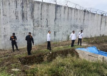 Lapas Narkotika Pematangsiantar Kontrol Bangunan dan Branggang Dukung Program Ketahanan Pangan