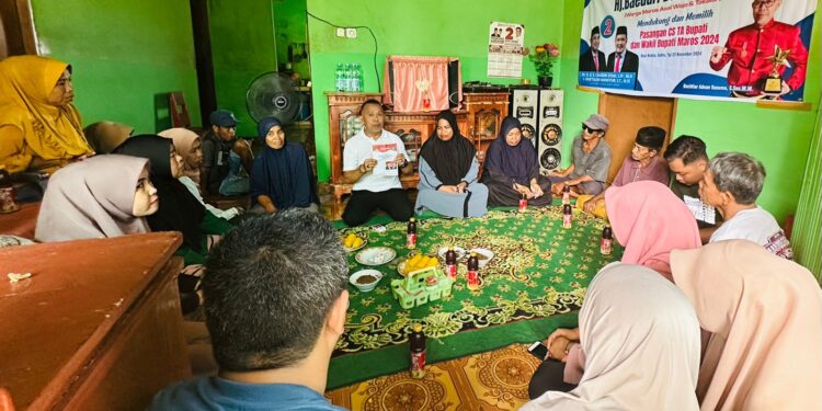 Bachtiar Adnan Kusuma Ajak Warga Wajo, Jentak di Maros Pilih Chaidir Muetazim
