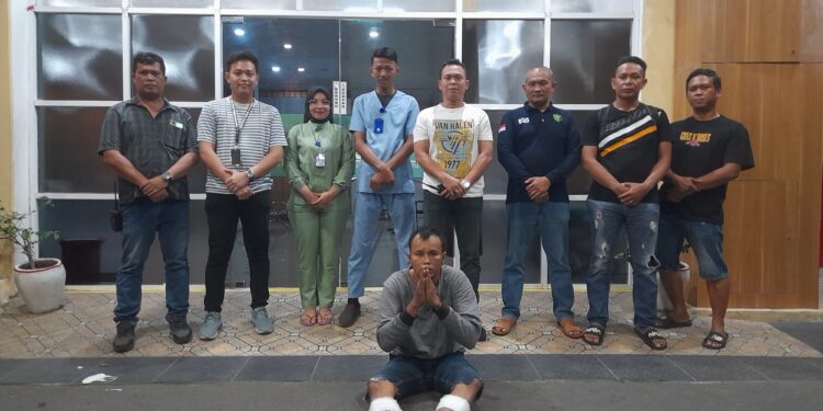 Doorrr!!!… Polisi Tembak Kedua Kaki Pelaku Curanmor di Parkiran Plaza Medan Fair