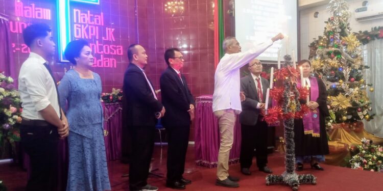 GKPI JK Sentosa Rayakan Natal Gabungan Penuh Dengan Sukacita